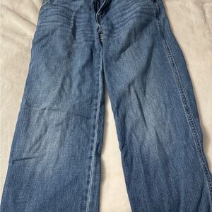 Levi's Classic Blue Wide Leg Flare Jeans